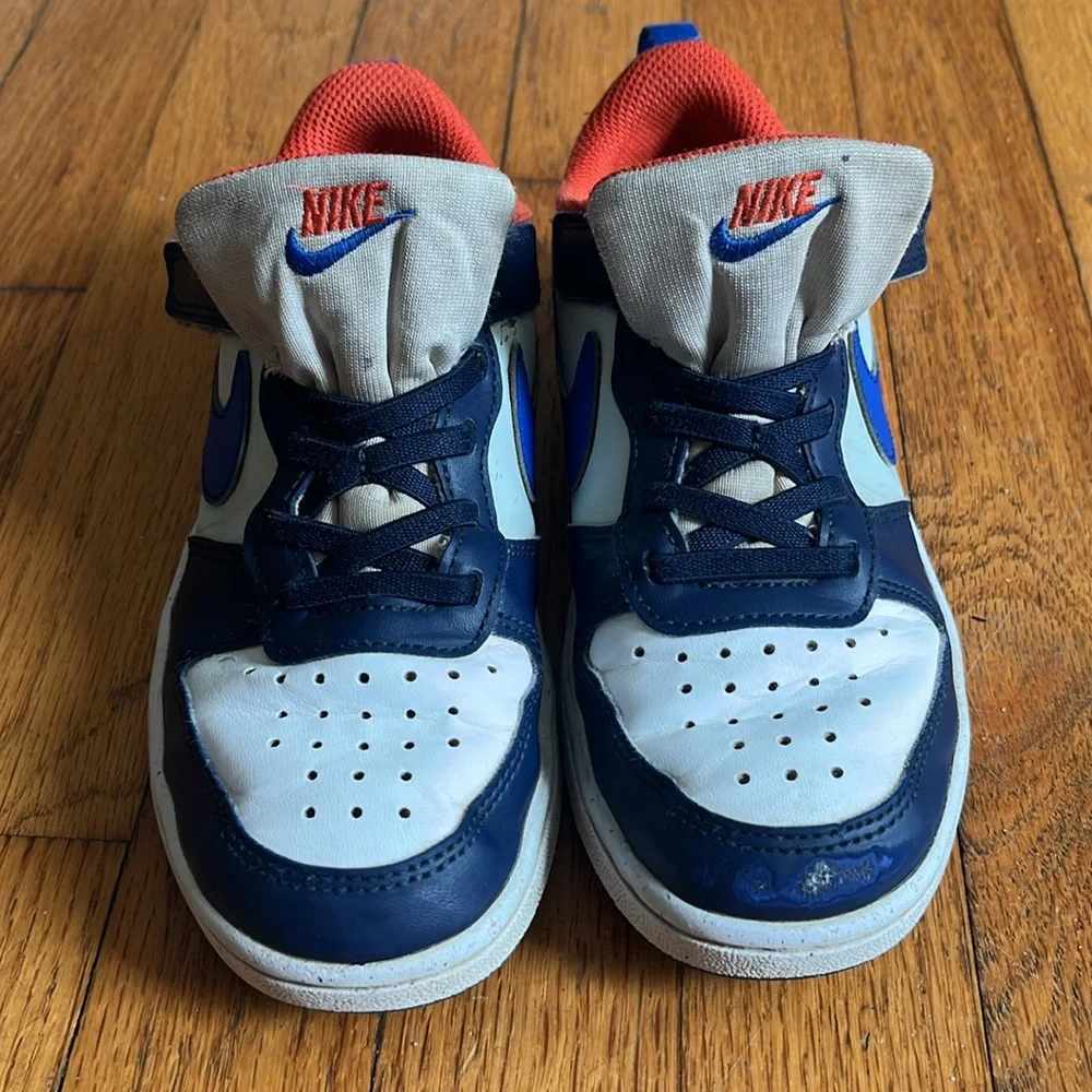 Nike Court Borough Low Recraft PS Midnight Navy kids sneakers DV5457-401 used